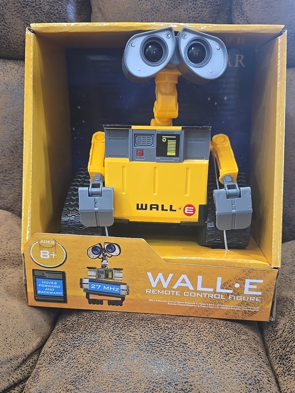 Disney WALL•E Yellow & Gray Remote Control Figure